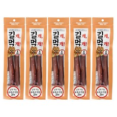 참좋은간식 길개먹개 강아지 간식 2p, 오리고기맛, 64g, 5개 - 수제간식