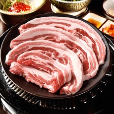 템포크 돼지고기 오겹살, 1개, 1kg