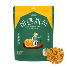 반려소반 바른채식 노즈워크 트릿 강아지 간식, 혼합맛(군고구마/단호박), 150g, 1개 - 강아지간식말랑큐브