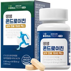 이너랩 쌩쌩 콘드로이친 상어연골 1500 맥스, 60정, 66g, 4개