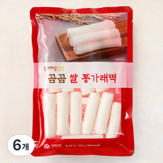 곰곰 쌀 통가래떡, 400g, 6개