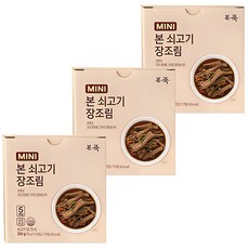 본죽 본 쇠고기 미니 장조림, 70g, 15개