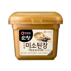 청정원순창 미소된장 가쓰오&다시마, 450g, 1개