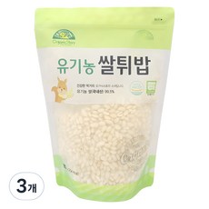 유아용 오가닉스토리 유기농 쌀튀밥, 3개, 80g