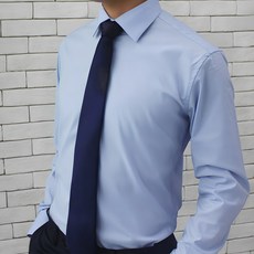 어셔츠 구김없는 남성용 스판 정장 와이셔츠