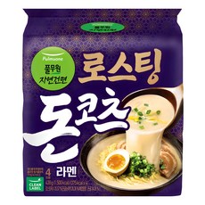 풀무원자연건면 로스팅 돈코츠 라멘 109.5g