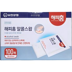 해피홈 알콜 스왑, 100개입, 1개