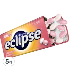 이클립스 피치향 캔디, 34g, 5개