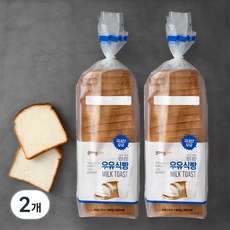 곰곰 우유식빵, 660g, 2개 660g, 2개