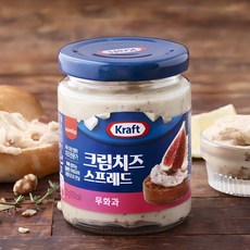 크래프트 크림치즈 스프레드 무화과, 200g, 1개