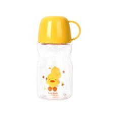 MOONIL CHEMICAL 印花水杯水瓶, 黃色, 350ml