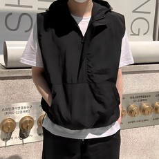 尼龍連帽Anorak防風背心 T2751