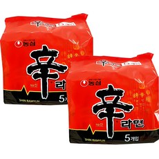 신라면 120g, 10개