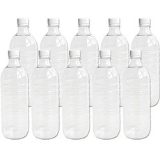 생수병 공병, 투명, 900ml, 10개