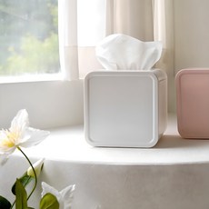 코멧 홈 곽티슈 두루마리 겸용 휴지 케이스, 화이트, 1개 수납/정리 코멧 홈 곽티슈 두루마리 겸용 휴지 케이스, 화이트, 1개 수납/정리