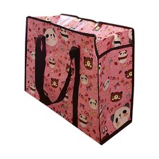 泰迪熊印花防水寢具收納袋 60*45*20cm, 1個