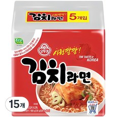 오뚜기 김치라면 120g, 15개