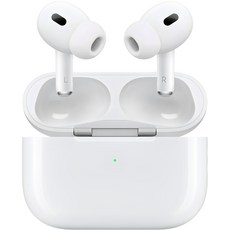 Apple 2023 에어팟 프로 2세대 USB-C 블루투스 이어폰, 화이트, MTJV3KH/A