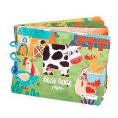 附加和分離的 Busy Book FARM