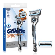 Gillette 吉列 2024 Skin Tech手動刮鬍刀+替換刀片, 1組