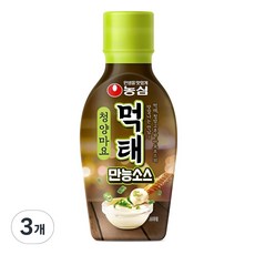 농심 먹태 청양마요 만능소스, 250g, 3개