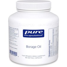 Pure Encapsulations 琉璃苣油軟膠囊, 180顆, 1罐