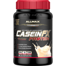 ALLMAX 酪蛋白FX粉, 香草, 1個, 907克