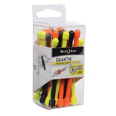 Night Eyes Gear Tie Pro Pack 齒輪零件 24 件, 混色