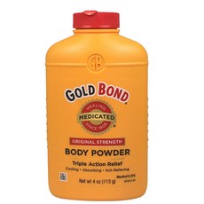 GOLD BOND 經典力量三重緩解爽身粉, 1個, 113克