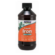 NOW Foods 鐵質補充液, 237ml, 1瓶