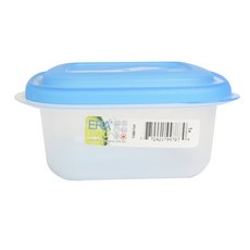 era 塑料方形容器帶藍蓋, 1個