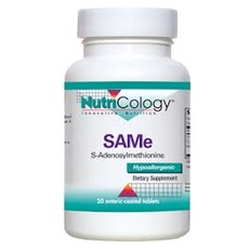Nutricology SAMe 腸溶片, 1個, 20入