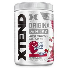EXTENDED HEALTH 7G BCAA支鏈胺基酸補充粉 櫻桃口味, 1個, 399g