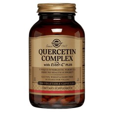 SOLGAR Ester-C Plus檞皮素複合素食膠囊, 100顆, 1罐