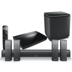 BOSE Lifestyle 650 娛樂系統一體式家庭影院, 黑色的, 761683-1110
