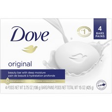 Dove 多芬 滋養柔嫩潔膚皂, 4塊, 106g