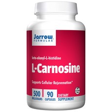 Jarrow FORMULAS 賈羅公式 左旋肌肽膠囊 1000mg, 90顆, 1罐
