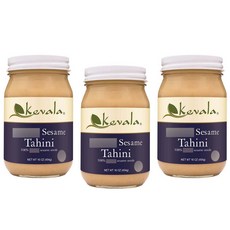 Kevala 無麩質中東芝麻醬, 454g, 3罐