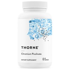 Thorne 吡啶酸鉻膠囊, 60顆, 1罐