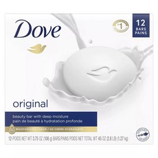 Dove 多芬 滋養柔嫩潔膚皂, 106g, 12塊
