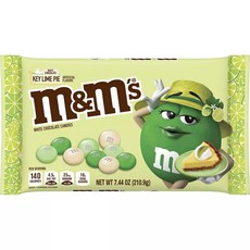 m&m's 白巧克力糖 Key 青檸派口味, 1包, 210.9g