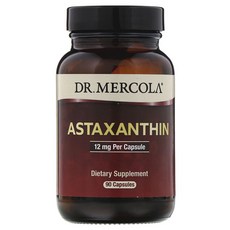 DR. MERCOLA 蝦紅素膠囊 12mg, 90顆, 1罐