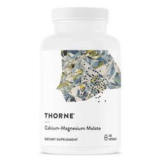 Thorne 蘋果酸鈣鎂, 240顆, 1罐