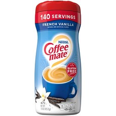 Coffee Mate 瓶裝奶精 法式香草, 1個, 425.2g