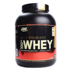 OPTIMUM NUTRITION 黃金比例分離乳清蛋白粉 草莓香蕉, 1罐, 2.27kg
