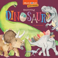 (外文書) Hello World! Kids' Guides: Exploring Dinosaurs Library Binding, Doubleday Books for Young R..., English