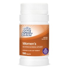 21St Century One Daily女性綜合維他命礦物質錠, 100顆, 1罐