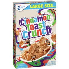 GENERAL MILLS 肉桂吐司造型麥片, 1個, 476g