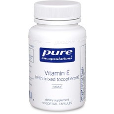 Pure Encapsulations 維生素E膠囊, 90顆, 1罐