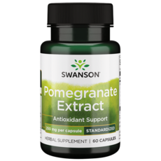 Swanson 斯旺森 石榴萃取物標準化 250 毫克膠囊, 1個, 60顆